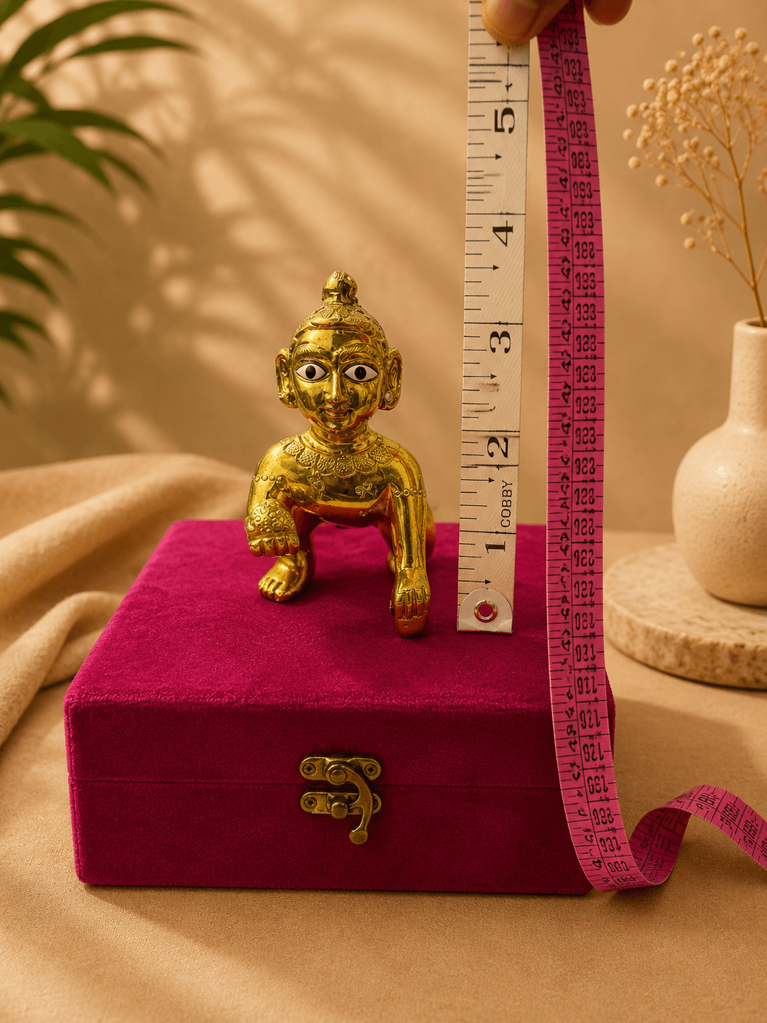 Sitting Krishna Small Idol — image 1
