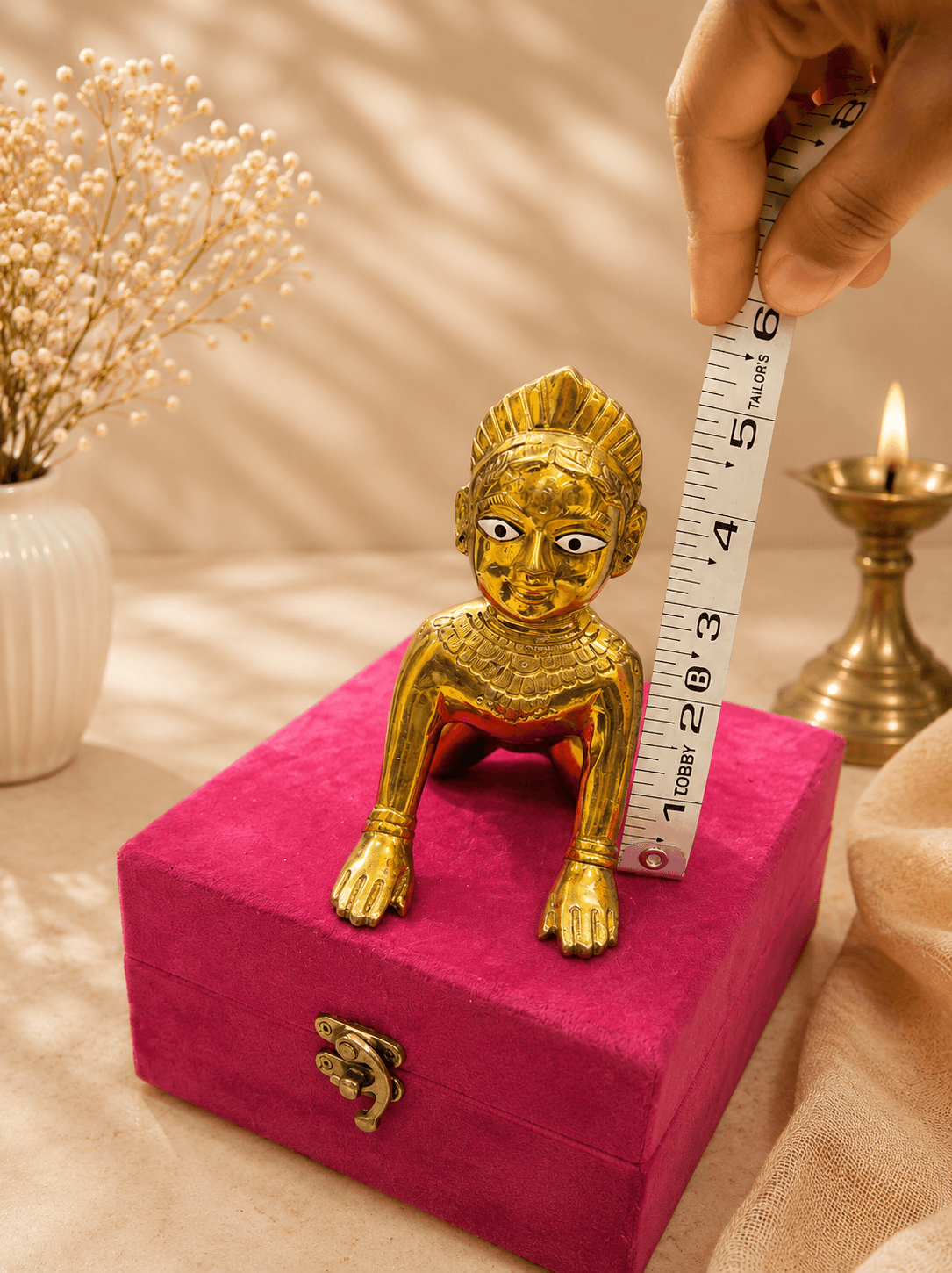 Sitting Radha Big Idol — image 1